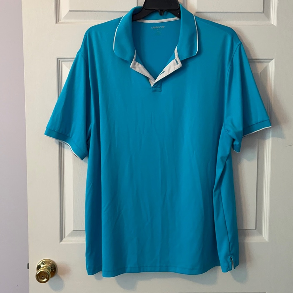 Mens Tall Moisture Wicking Polo